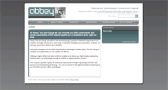 Desktop Screenshot of abbeytool.com